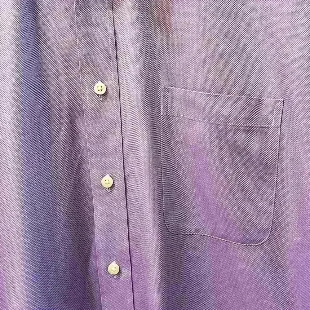 Kirkland Lavender Dress Shirt. Size 18-36 - Picture 3 of 7